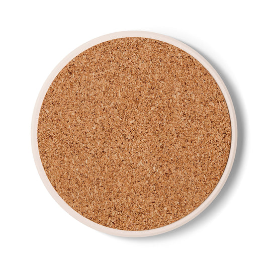 Tiger - Navy Ceramic Coaster