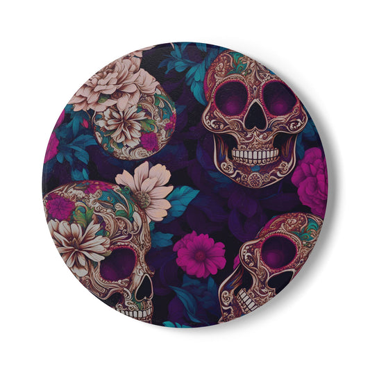 Skulls Ceramic Coaster