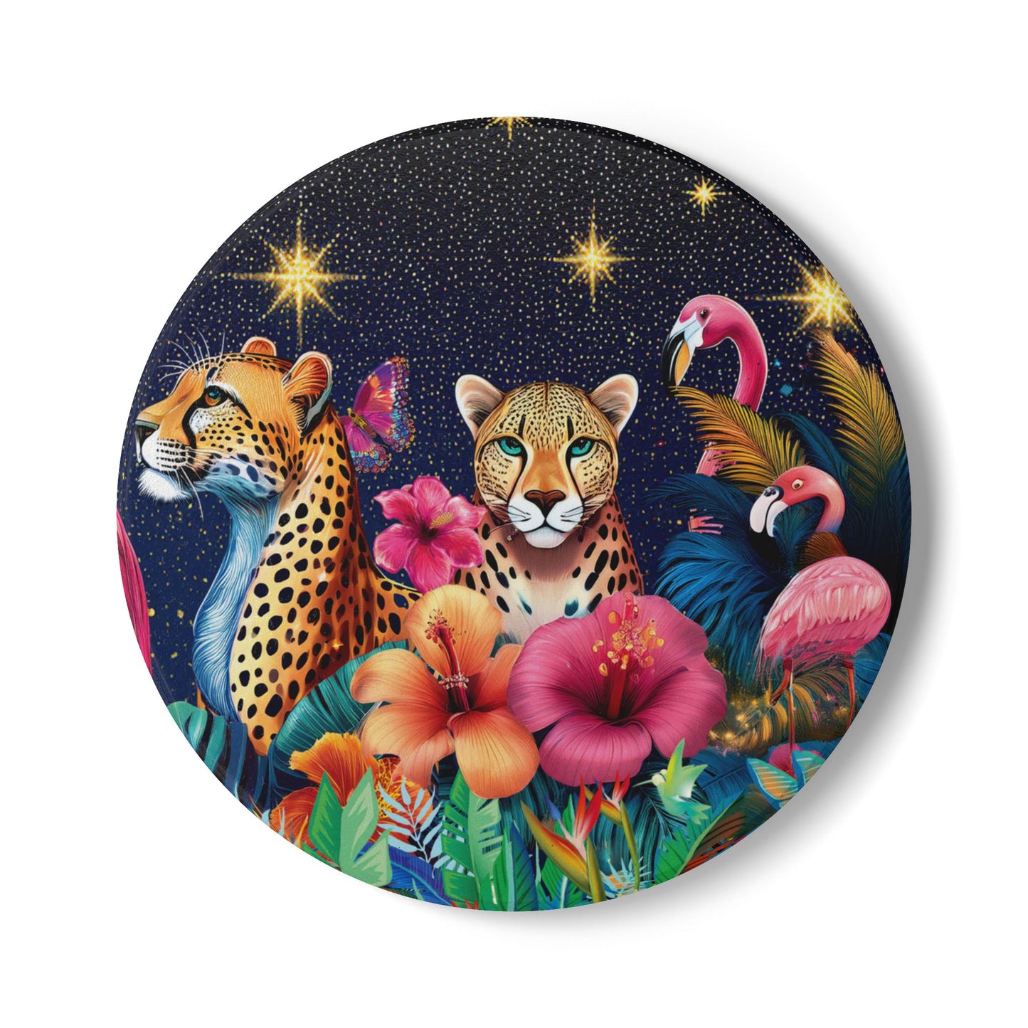 Rio Cheetah Ceramic Coaster