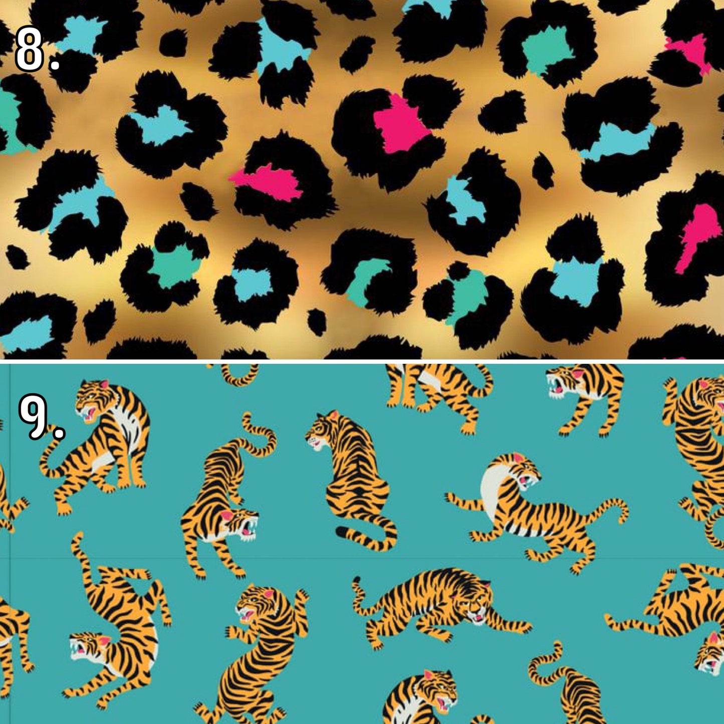 Flocking Fab - Navy and Mustard bedside table completely personalised.  Pink, yellow and navy living room side table, ideal nightstand.