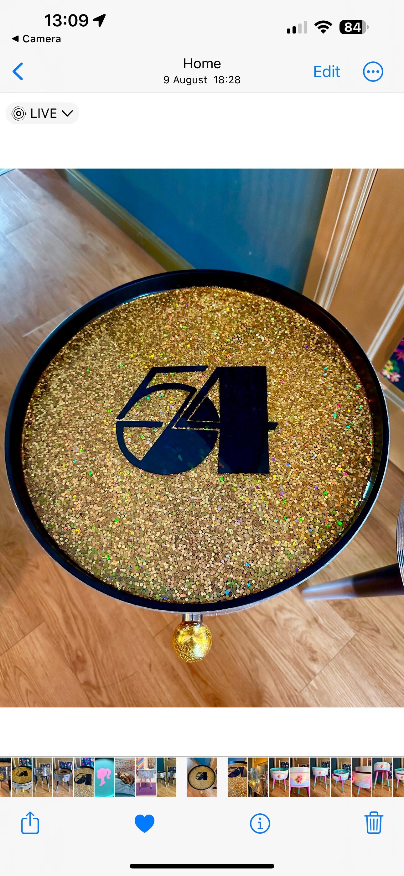 Upgrade - Add on a Logo/Shape/Name on glitter