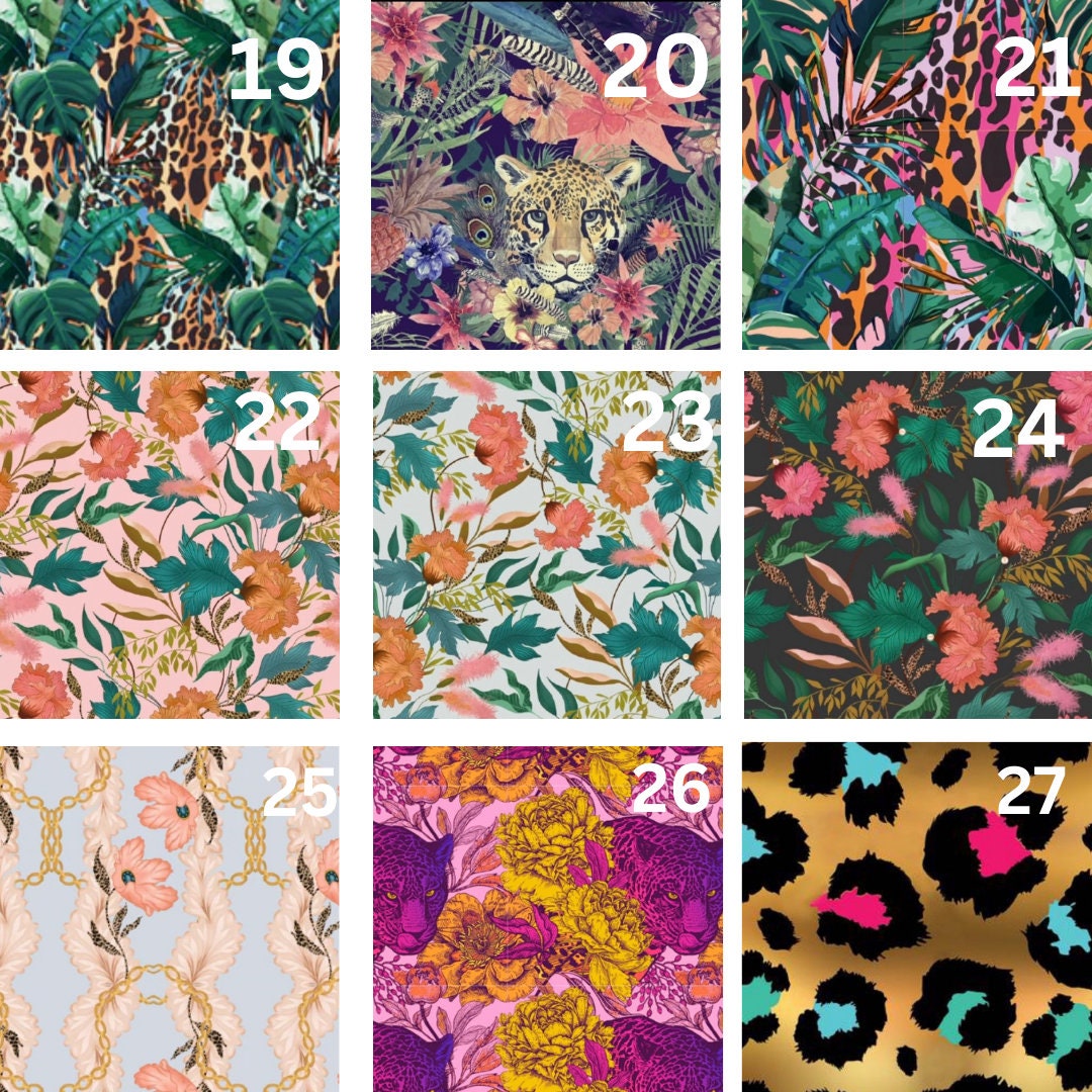 Round coffee table , fully customisable , Animal and floral print.  Round table, lift off top for storage. Lounge table, living room end