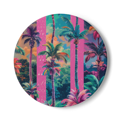 Sunshine Palm Ceramic Coaster