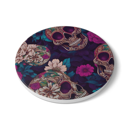 Skulls Ceramic Coaster