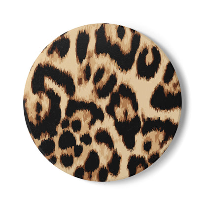 Standard Leopard Print Ceramic Coaster