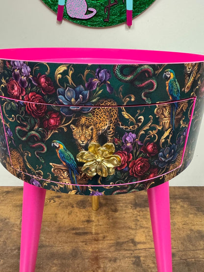 Gilded Jungle - hot pink