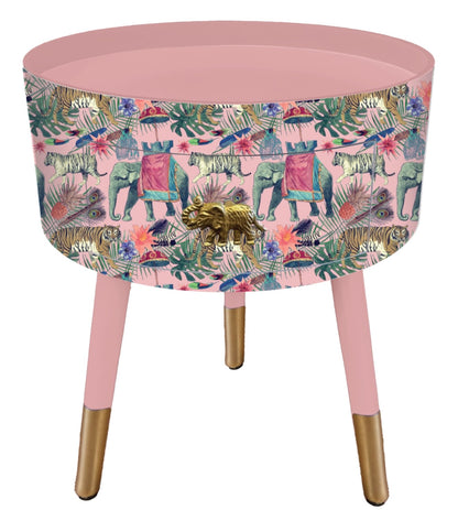 Elephant in Jungle- Dusky Pink