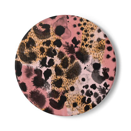 Watercolour Leopard Print Coaster