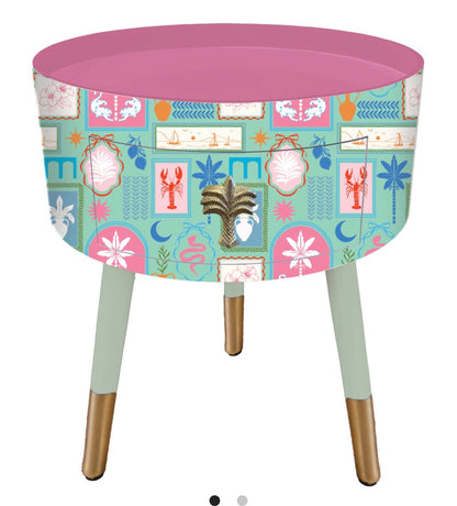 Mediterranean Travels - Mint and Pink