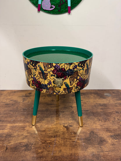 Gilded Jungle - gold and emerald glitter