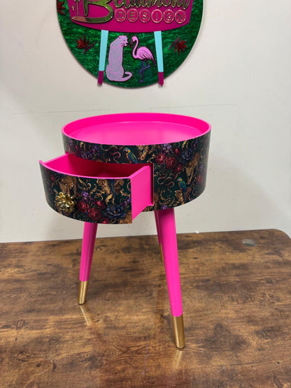 Gilded Jungle - hot pink