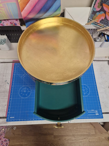 Art Deco Birds - Emerald