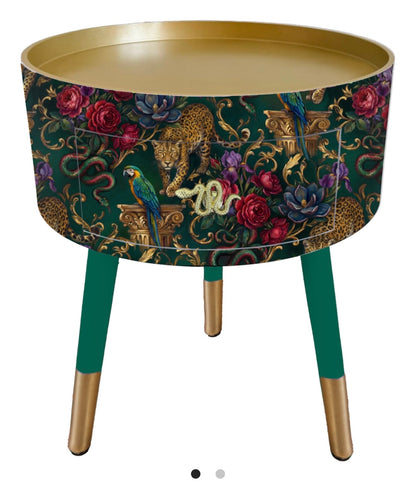 Gilded Jungle - Emerald and Gold