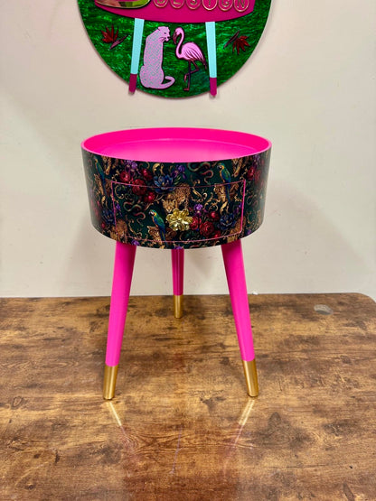 Gilded Jungle - hot pink