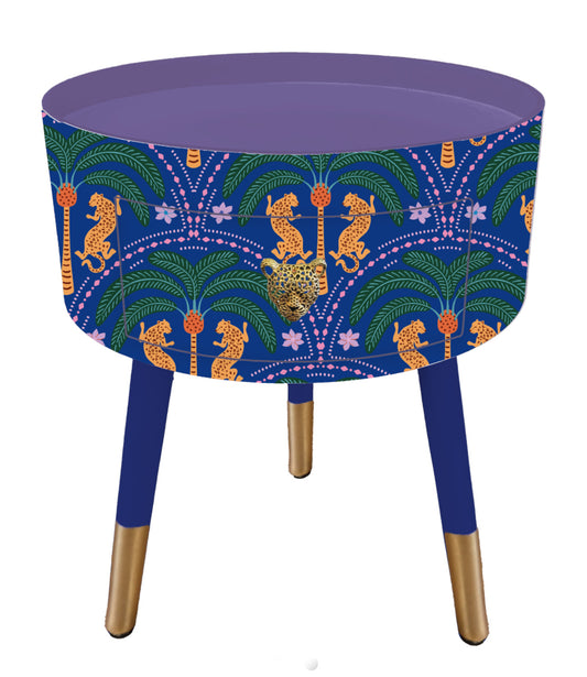 TGR - Cheetah with Palm (royal blue)