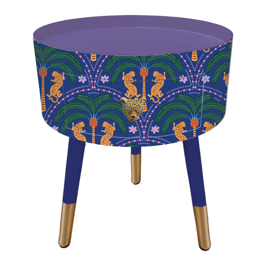 TGR - Cheetah with Palm (royal blue)