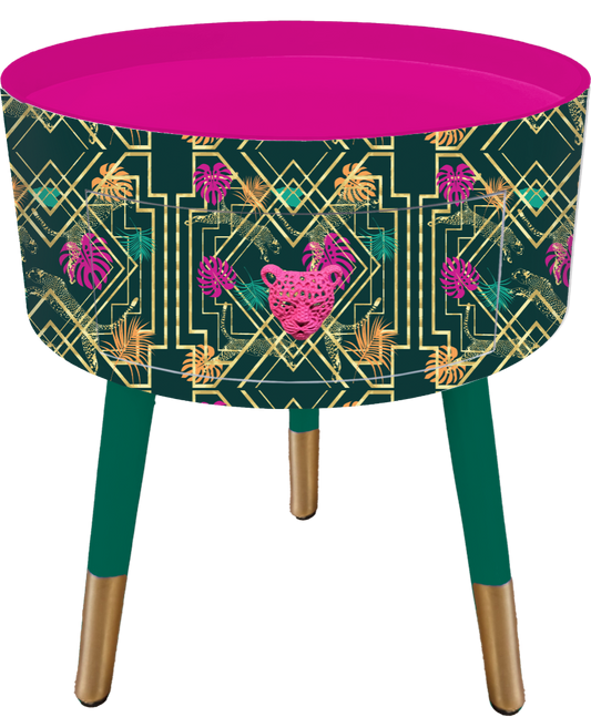 TGR - Art Deco Colourful Leopard