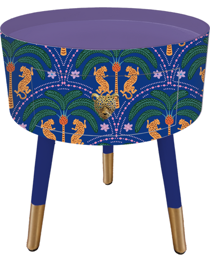 TGR - Cheetah with Palm (royal blue)