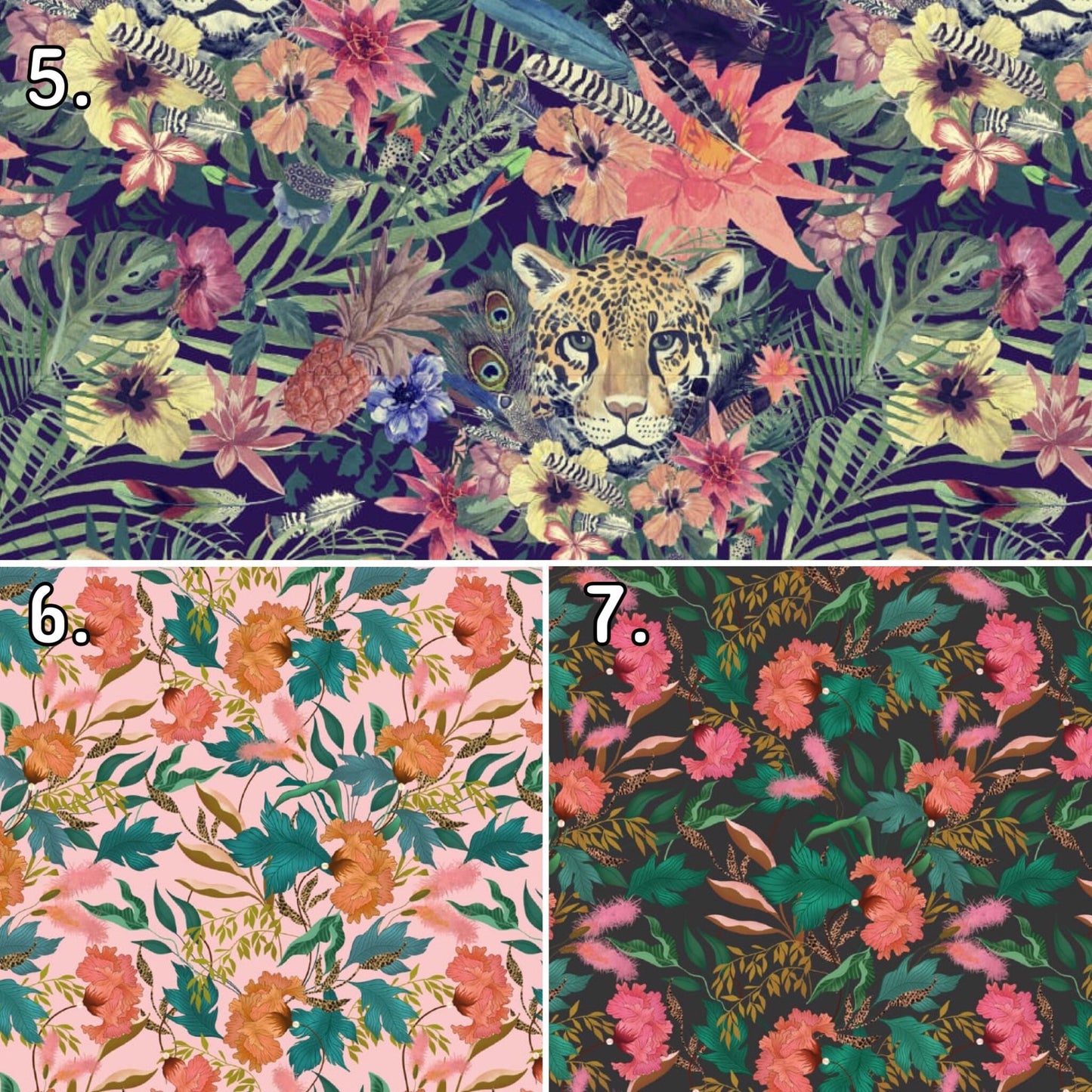 Flocking Fab - Navy and Mustard bedside table completely personalised.  Pink, yellow and navy living room side table, ideal nightstand.