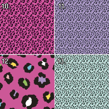 Flocking Fab - Navy and Mustard bedside table completely personalised.  Pink, yellow and navy living room side table, ideal nightstand.