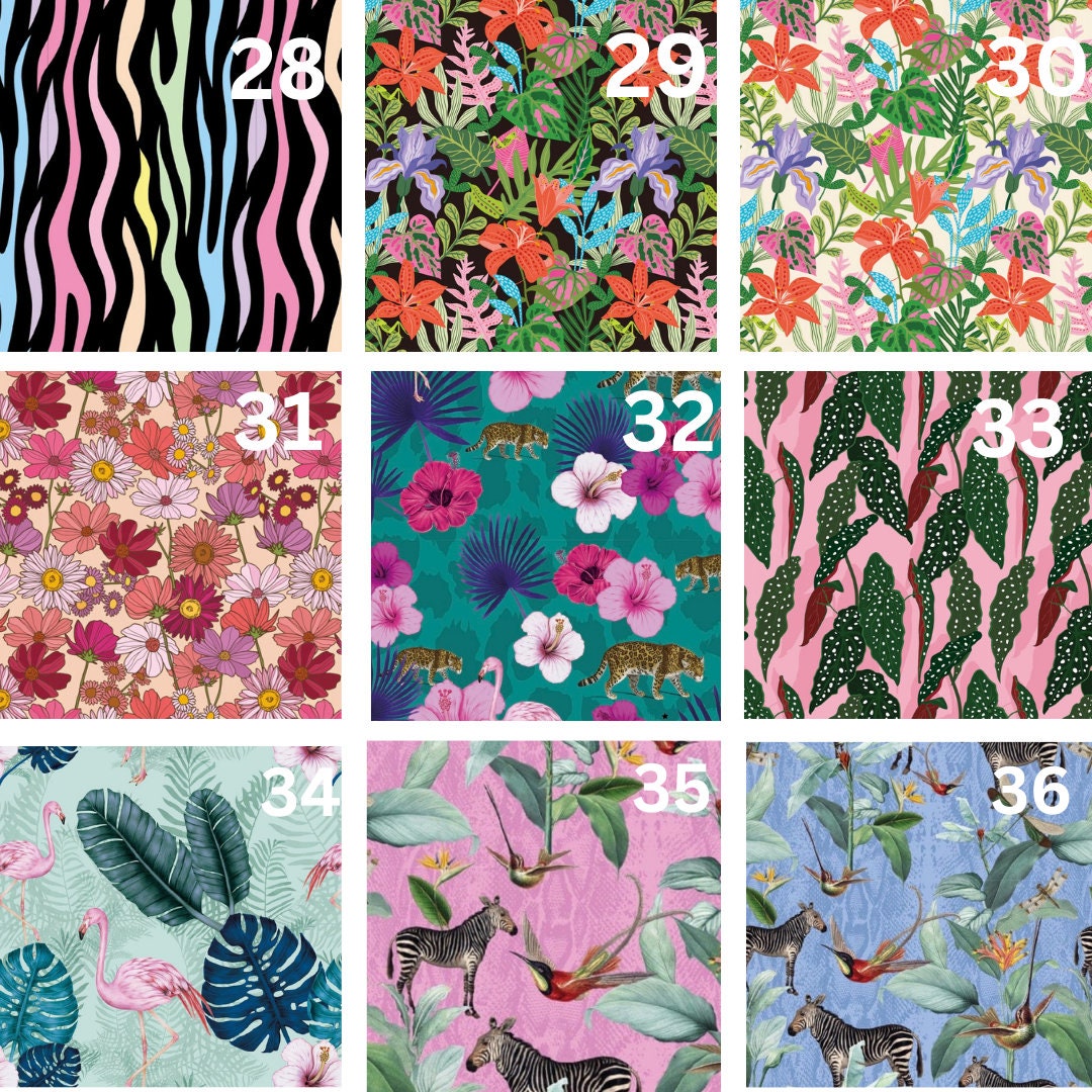 Round coffee table , fully customisable , Animal and floral print.  Round table, lift off top for storage. Lounge table, living room end