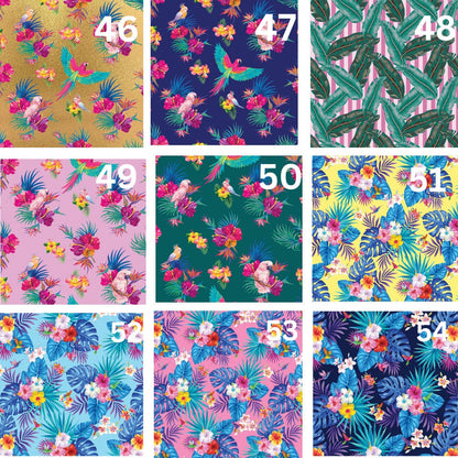 Round coffee table , fully customisable , Animal and floral print.  Round table, lift off top for storage. Lounge table, living room end