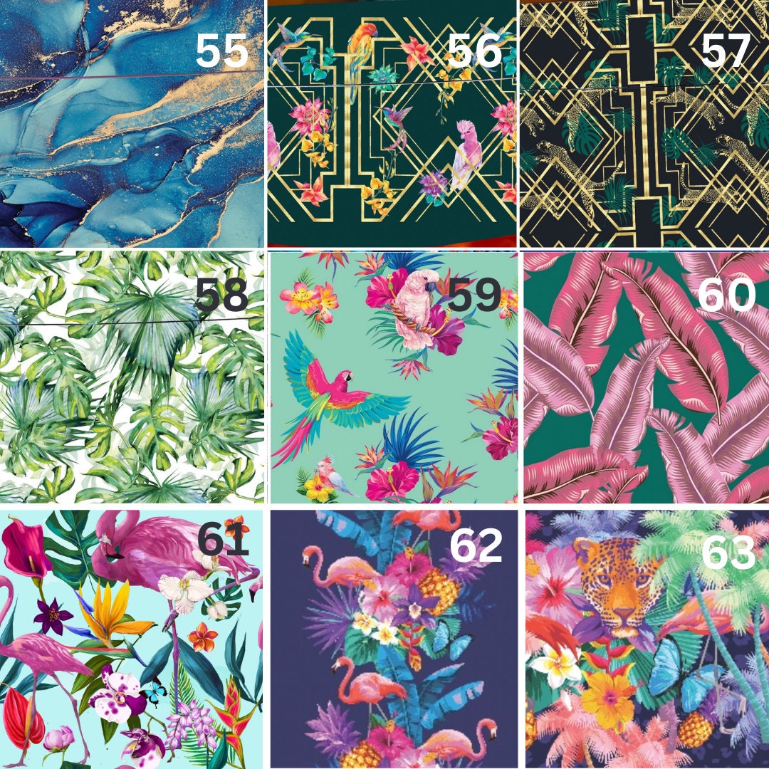 Round coffee table , fully customisable , Animal and floral print.  Round table, lift off top for storage. Lounge table, living room end